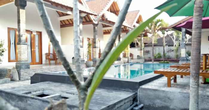 Swimming Pool Miko Bali Bungalow Nusa Penida