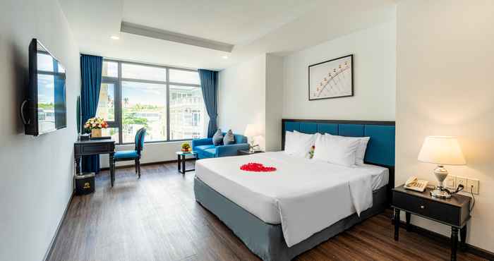 Phòng ngủ Paralia Hotel Nha Trang