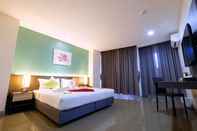 ห้องนอน Clover Hotel Hatyai