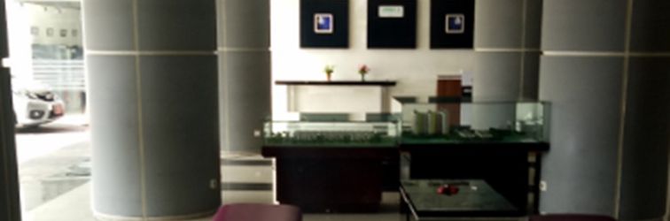 Lobby Apartment The Suites Metro By Inti Property