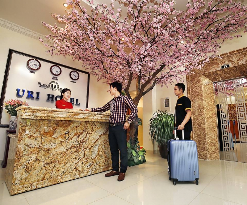 Lobby 2 Bac Ninh Uri Hotel		