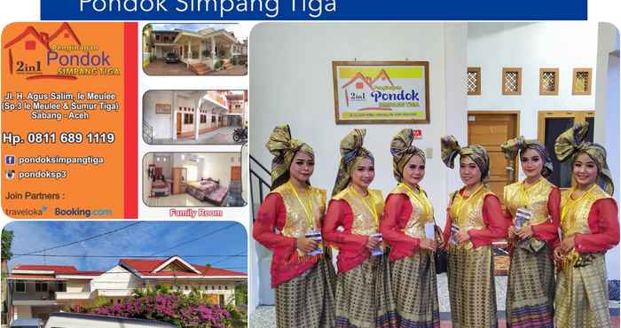 Luar Bangunan Pondok Simpang Tiga