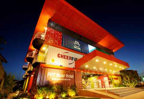 ภายนอกอาคาร PPT Muar Container Hotel