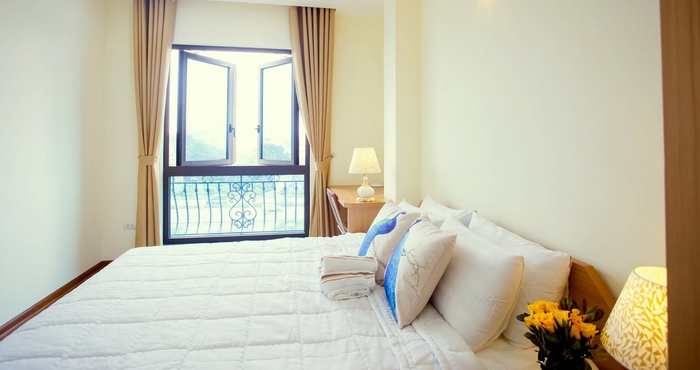 Phòng ngủ Granda Quan Hoa Apartment