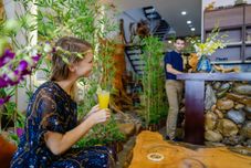 酒吧、咖啡廳與交誼廳 Phuong Tran Apartment and Hotel