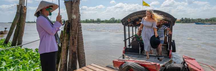 Sảnh chờ Mekong Lodge Resort