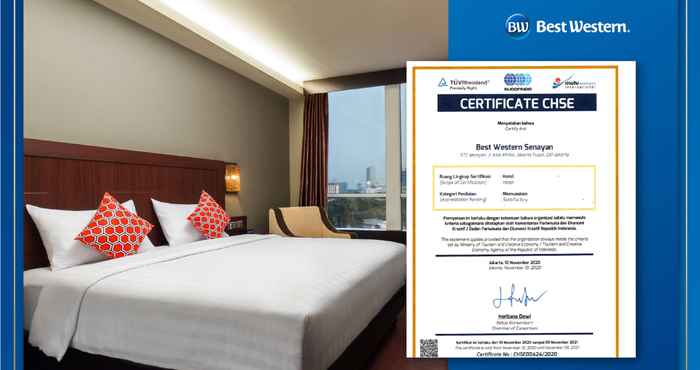 สิ่งอำนวยความสะดวกด้านความบันเทิง Best Western Senayan