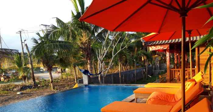 Swimming Pool Sea Bridge Villa Ceningan 