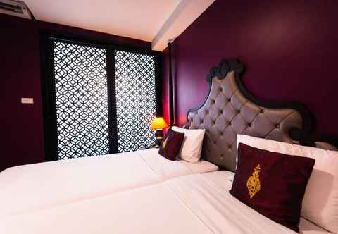 Bedroom Violet Tower at Khaosan Palace