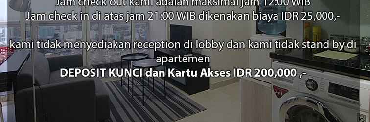 Lobby Apartemen Menteng Park by Aparian