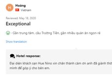 ロビー Hue Nino Hotel