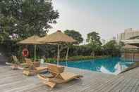 Swimming Pool Veranda Serviced Residence Puri