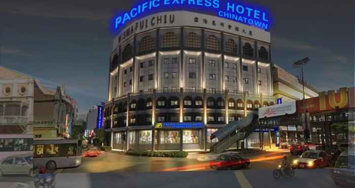 ภายนอกอาคาร Pacific Express Hotel Chinatown