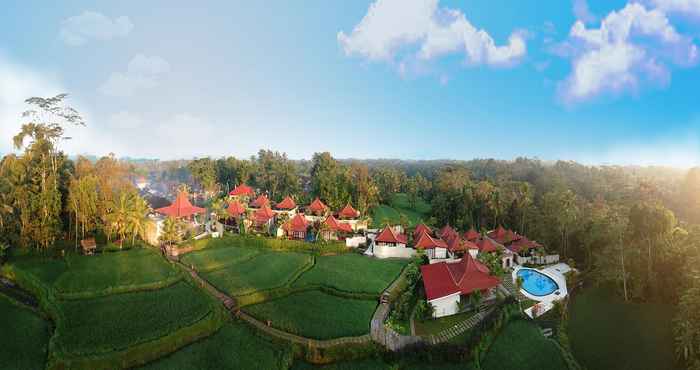 ภายนอกอาคาร Vrindavan Ubud Villa