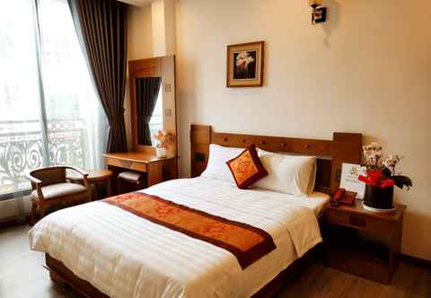 ห้องนอน Vuong Gia Hotel