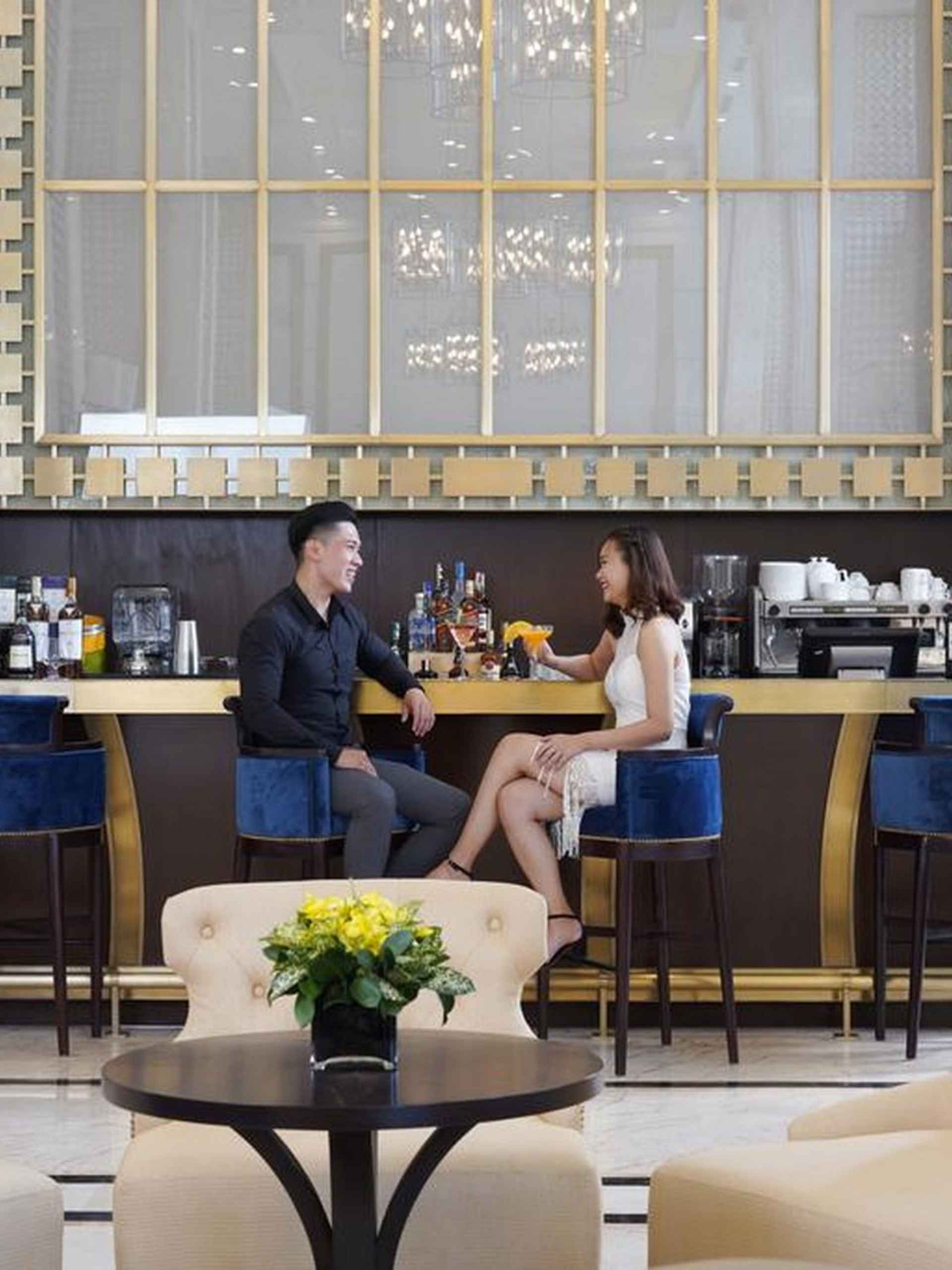 Quầy bar, cafe và phòng lounge Vinpearl Beachfront Nha Trang