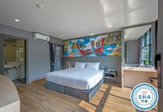 寝室 6 Hyde Park Hotel Bangkok