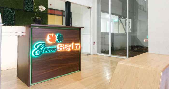 ล็อบบี้ Green Stay Inn @Aeropolis Residence 2		