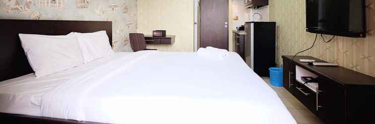 Lobi Minimalist Studio Room at Serpong Greenview by Travelio