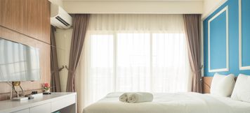 Bedroom 2 Spacious Studio Room near Cihampelas Walk at Galeri Ciumbuleuit 3 Apartment by Travelio