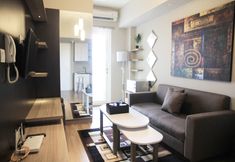 Lobby 6 Deluxe and Comfortable 2BR The Springlake Summarecon Apartment by Travelio