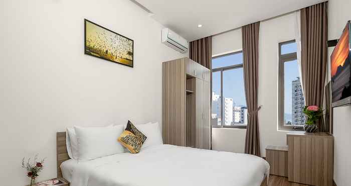 ห้องนอน Van Apartment Da Nang