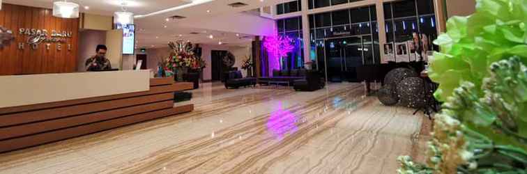 Lobby Pasar Baru Square Hotel Bandung Powered by Archipelago