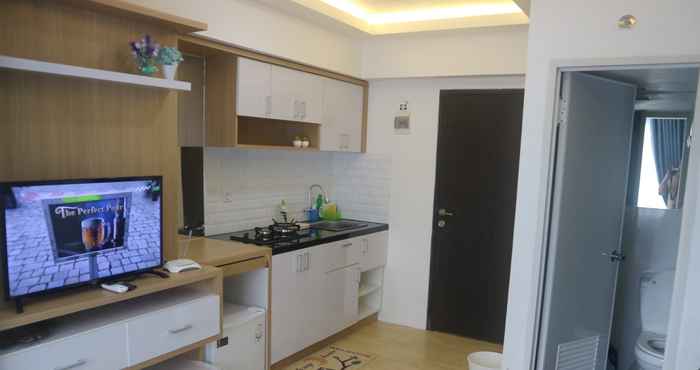 Bilik Tidur Jardin Apartment Cihampelas By Ghina