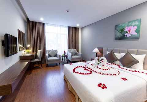 ห้องนอน Muong Thanh Sapa Hotel
