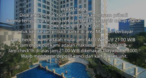 Luar Bangunan 2 Apartemen Casa Grande by Aparian