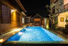 수영장 2 Seken Cottages Ubud