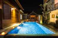 สระว่ายน้ำ Seken Cottages Ubud 