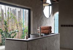 客房内浴室 6 Dechiu Hotel