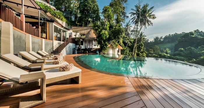 Kolam Renang Tanadewa Resort Ubud Bali By Cross Collection