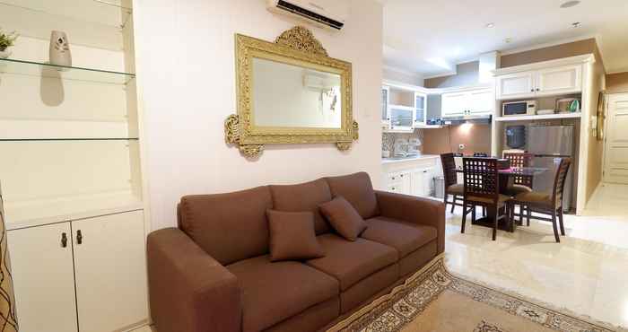 Common Space Premium Location 2BR Apartment @ FX Residence by Travelio