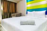 Bedroom Enjoy Studio Room The Oasis Apartment at Lippo Cikarang