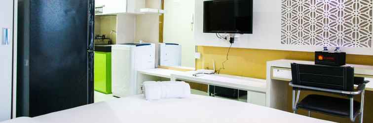 Lobi Enjoy Studio Room The Oasis Apartment at Lippo Cikarang