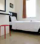 BEDROOM 2BR Northland Apartment With Sofabed & Ancol View by Travelio
