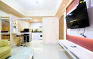 Bedroom 5 Bright and Stylish 1BR The Oasis Apartment Cikarang by Travelio