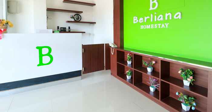 Lobby Berliana Homestay Kuta