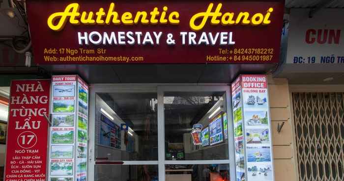 Bên ngoài Authentic Hanoi Homestay