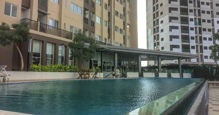 ล็อบบี้ Well Equipped Studio at The Oasis Apartment Cikarang