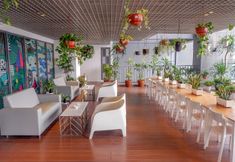Lobby 7 2BR Cozy and Modern L'Avenue Apartment by Travelio