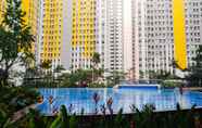 Swimming Pool 2 2BR + Sofa Bed The Springlake Summarecon Bekasi Apartment by Travelio