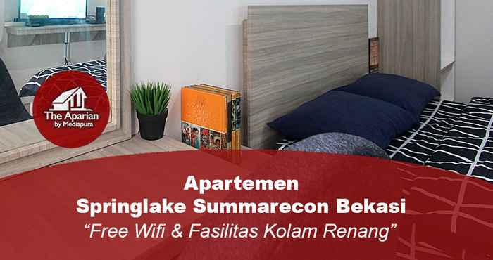 Bedroom Apartemen Springlake Summarecon Bekasi by Aparian