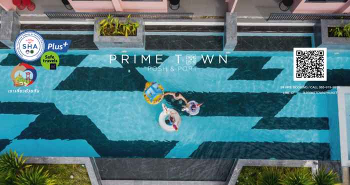 สระว่ายน้ำ PRIME TOWN - Posh & Port Hotel PHUKET