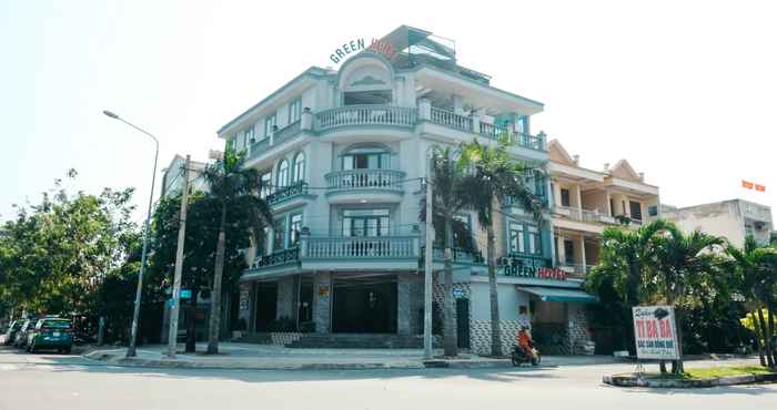 Bên ngoài Green Hotel Vinh Loc