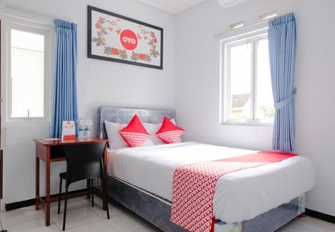 침실 OYO 437 Hnr Homestay Syariah