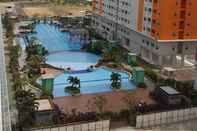 Swimming Pool Apartemen green pramuka type 2 bedroom by agape