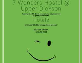 Sảnh chờ 2 7 Wonders Hostel @ Upper Dickson